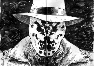 rorschach moving mask
